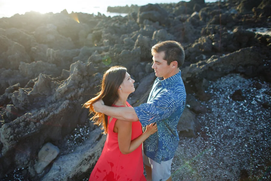 tender moment in la perouse