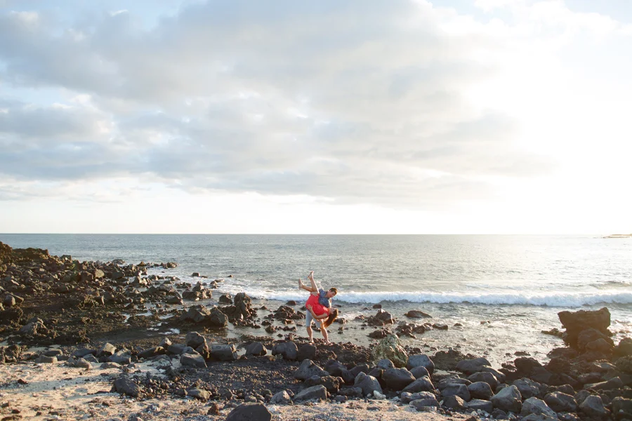 fun and playful engagement photographer