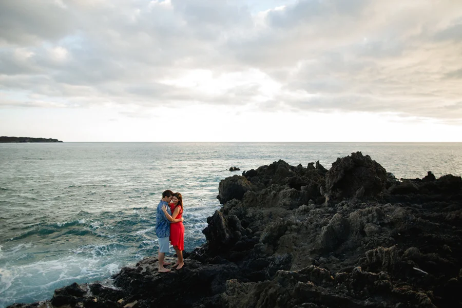 la perouse, maui engagement photographer