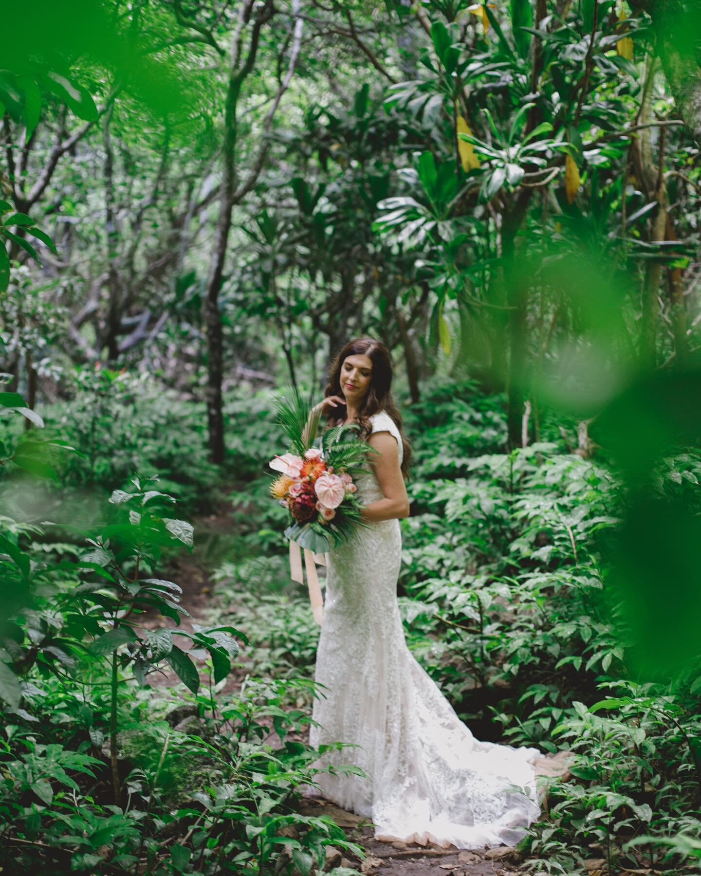 This gorgeous lovely lady basking in all the natural beauty around her. It&rsquo;s an awe inspiring moment to see it all come together for a bride.