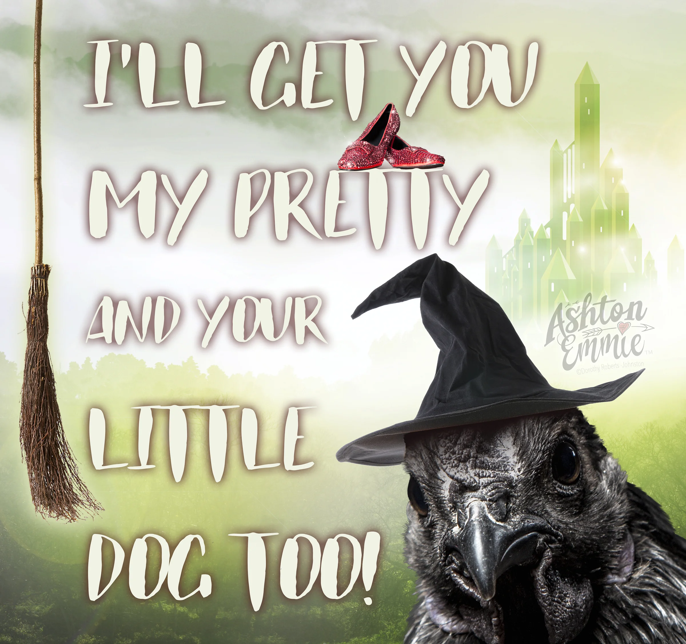I'll Get You My Pretty - Svart Hona Rooster