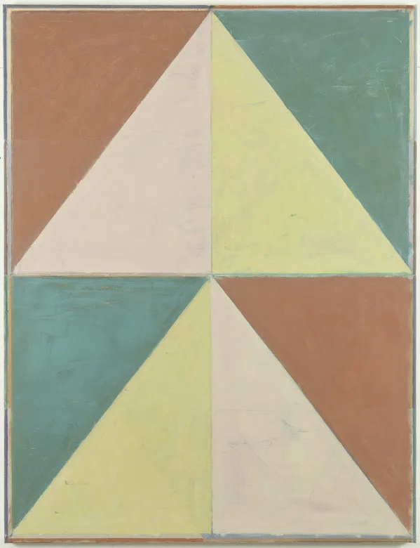 ZELTLANDSCHAFT (PF 1403-90), OIL ON CANVAS, 130 X 100CM, 2014