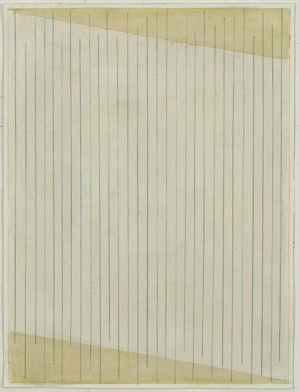 SCHATTENFALL (_DSC0839),WATERCOLOR AND PENCIL ON PAPER, 41 X 31CM, 2014