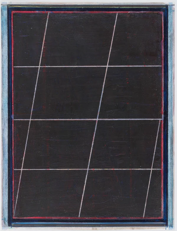 PF 16-153, UNTITLED, 2016, ACRYLIC AND INK ON PAPER, 31,2 X 23,7 CM