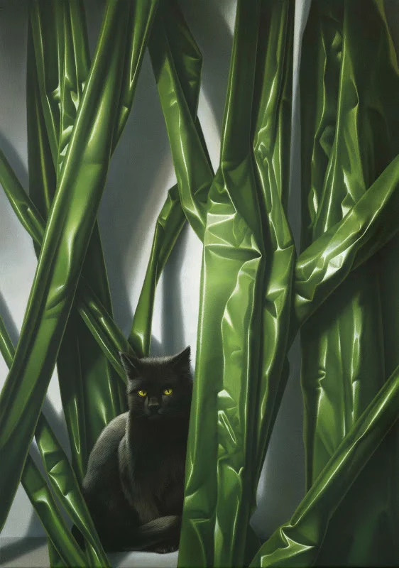 DSCHUNGEL, 2011, ACRYLIC ON CANVAS, 70 X 50 CM