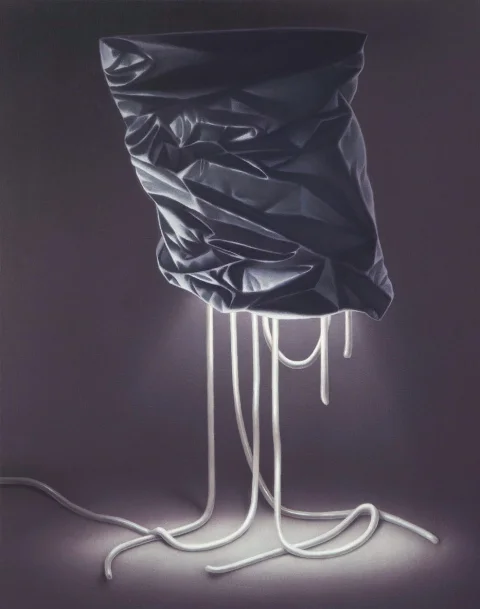 LAMPE, 2010, ACRYLIC ON CANVAS, 50 X 40 CM