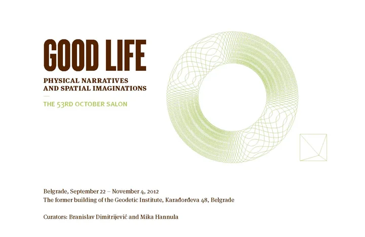 KARSTEN KONRAD PARTICIPATES IN THE 53RD OCTOBER SALON IN BELGRADE