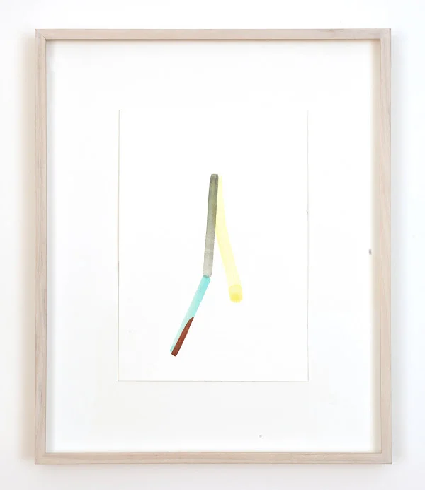 SILENCE IS CLOSER, 2013, 30 X 20 CM, WATERCOLOR ON PAPER