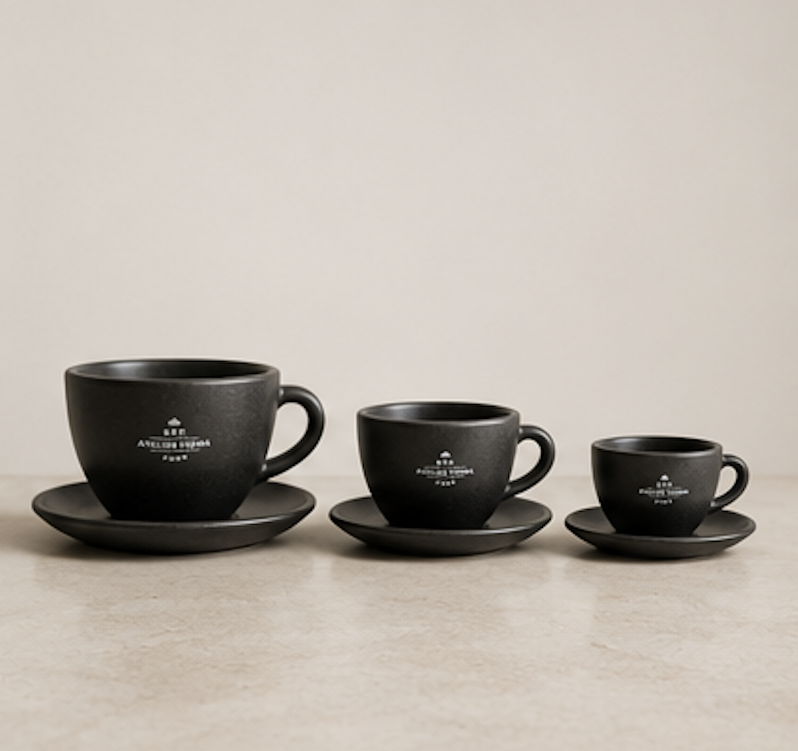 Tasse avec soucoupe 