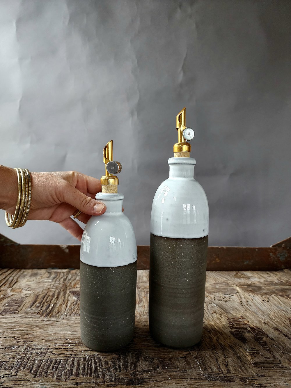 Huilier / Oil dispenser — Atelier Tréma - Céramique Bedford, QC