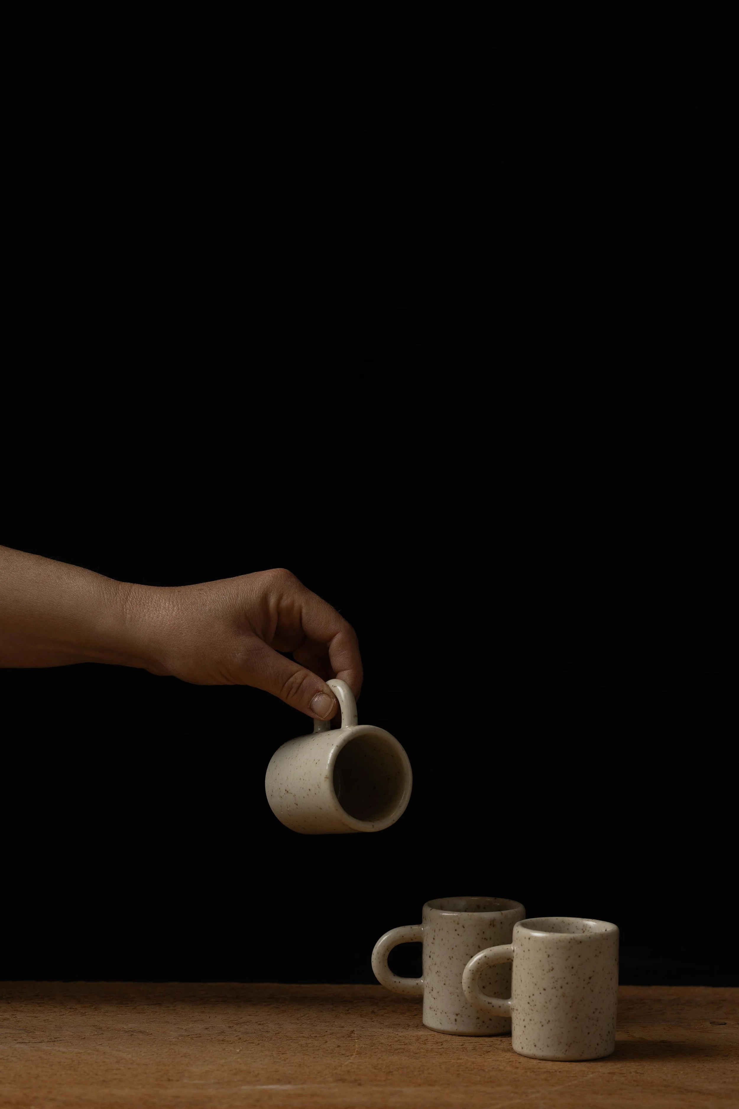 "Espresso" Tasse rustique - Caille
