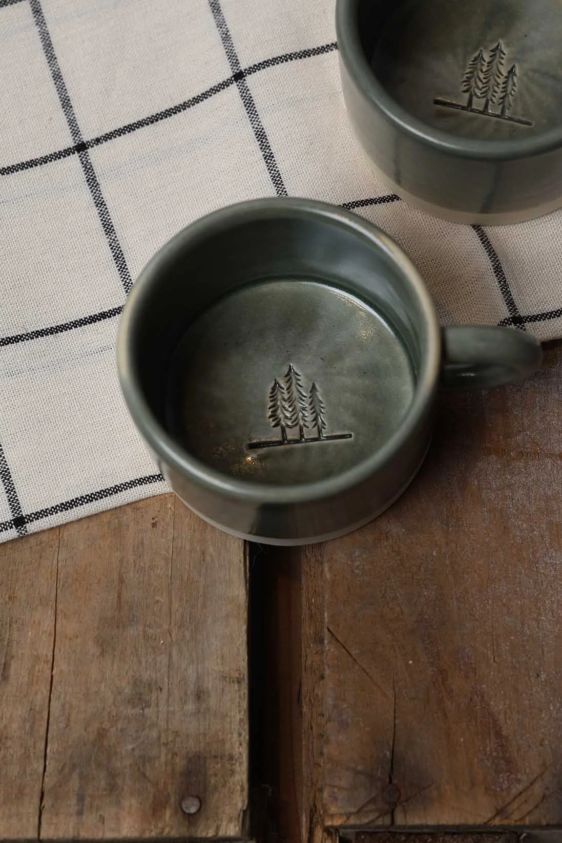 "Cappuccino" Tasse rustique - Three Pines