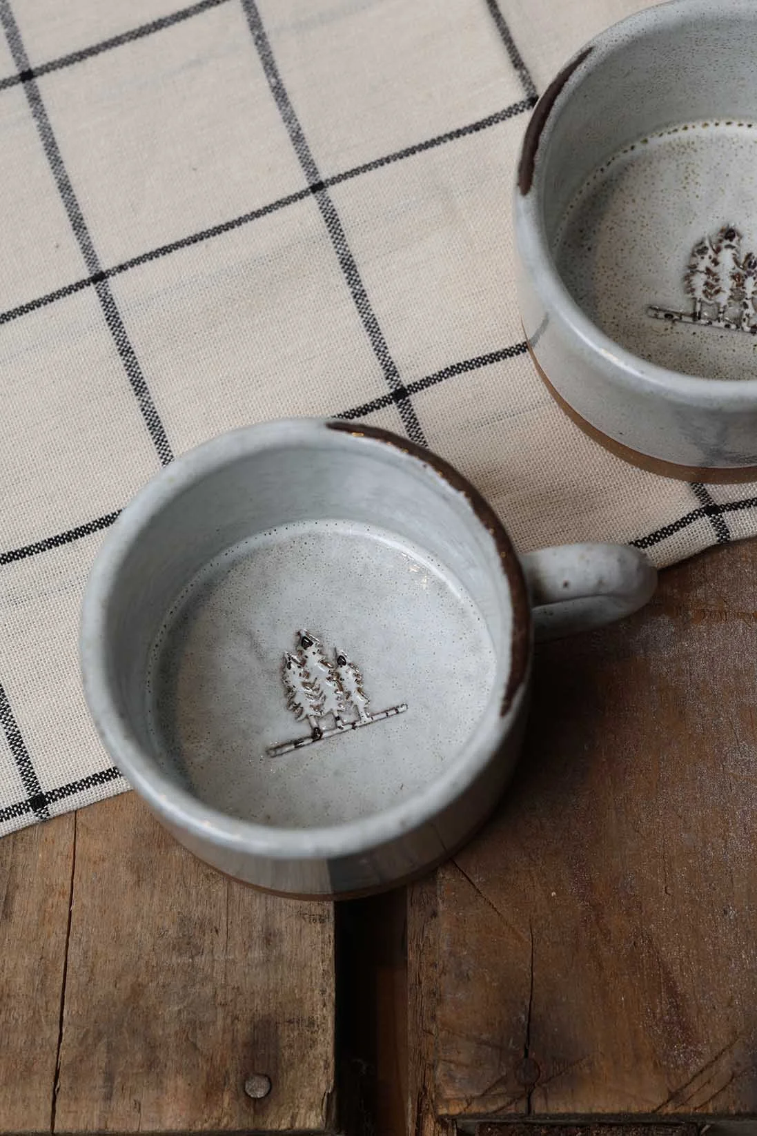 "Cappuccino" Tasse rustique - Three Pines