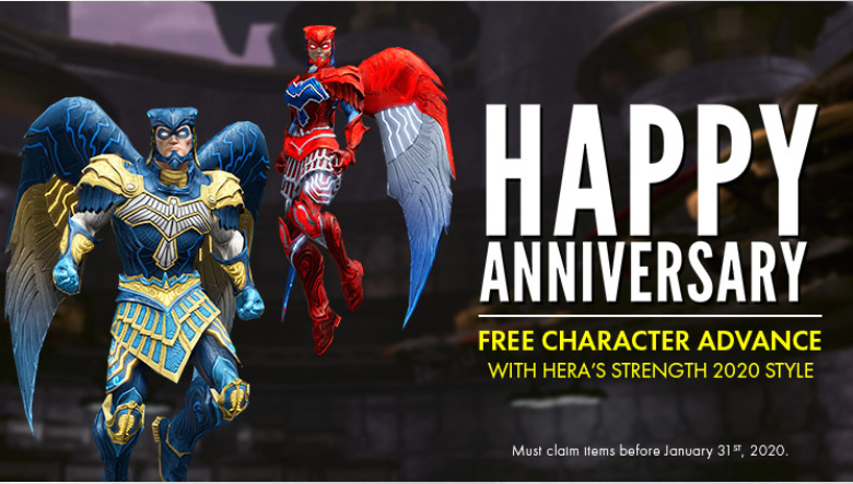 DCUO 9th Anniversary Gifts