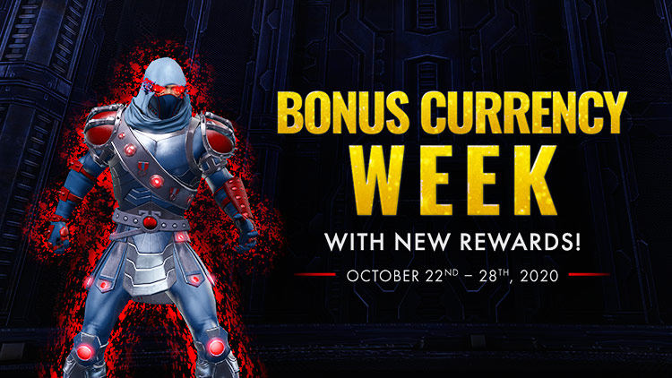 Double Currency, New Rewards, Bonus Content!
