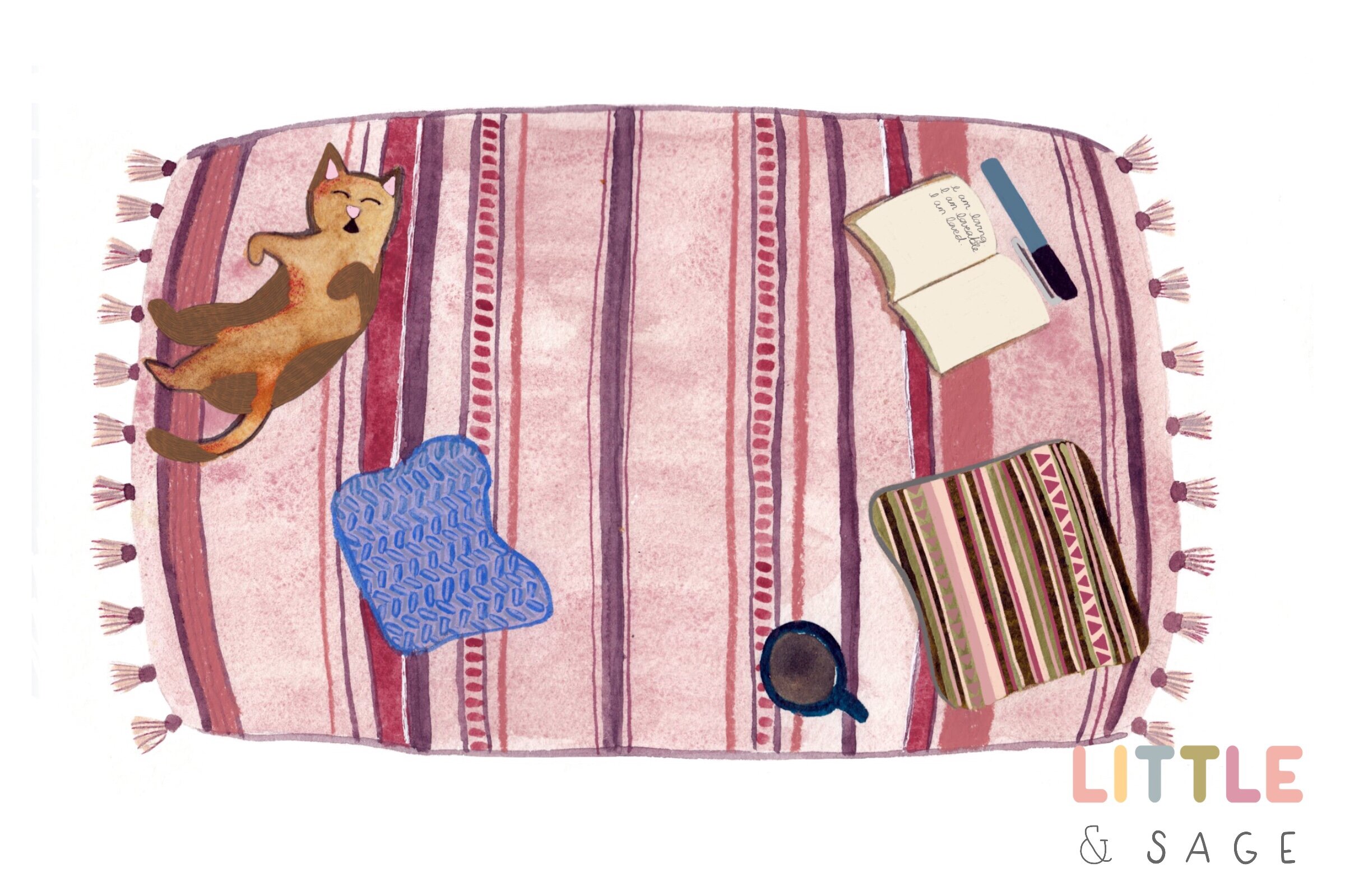 Illustration by Aly Dort, Little & Sage