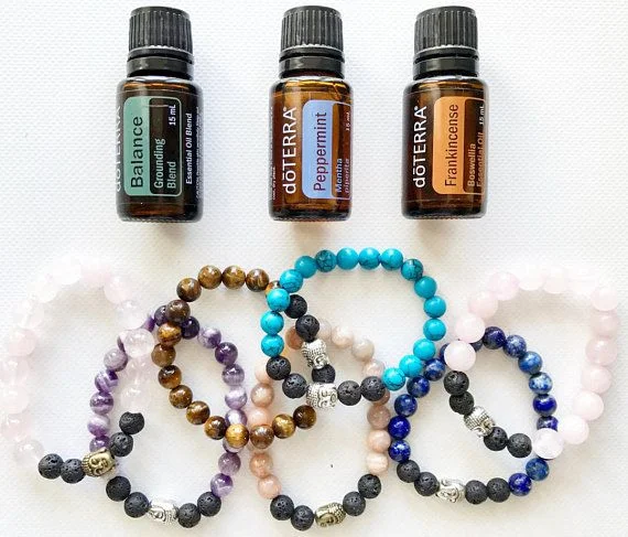Chakra Diffuser Bracelet & Essential Oil Blend Making Class