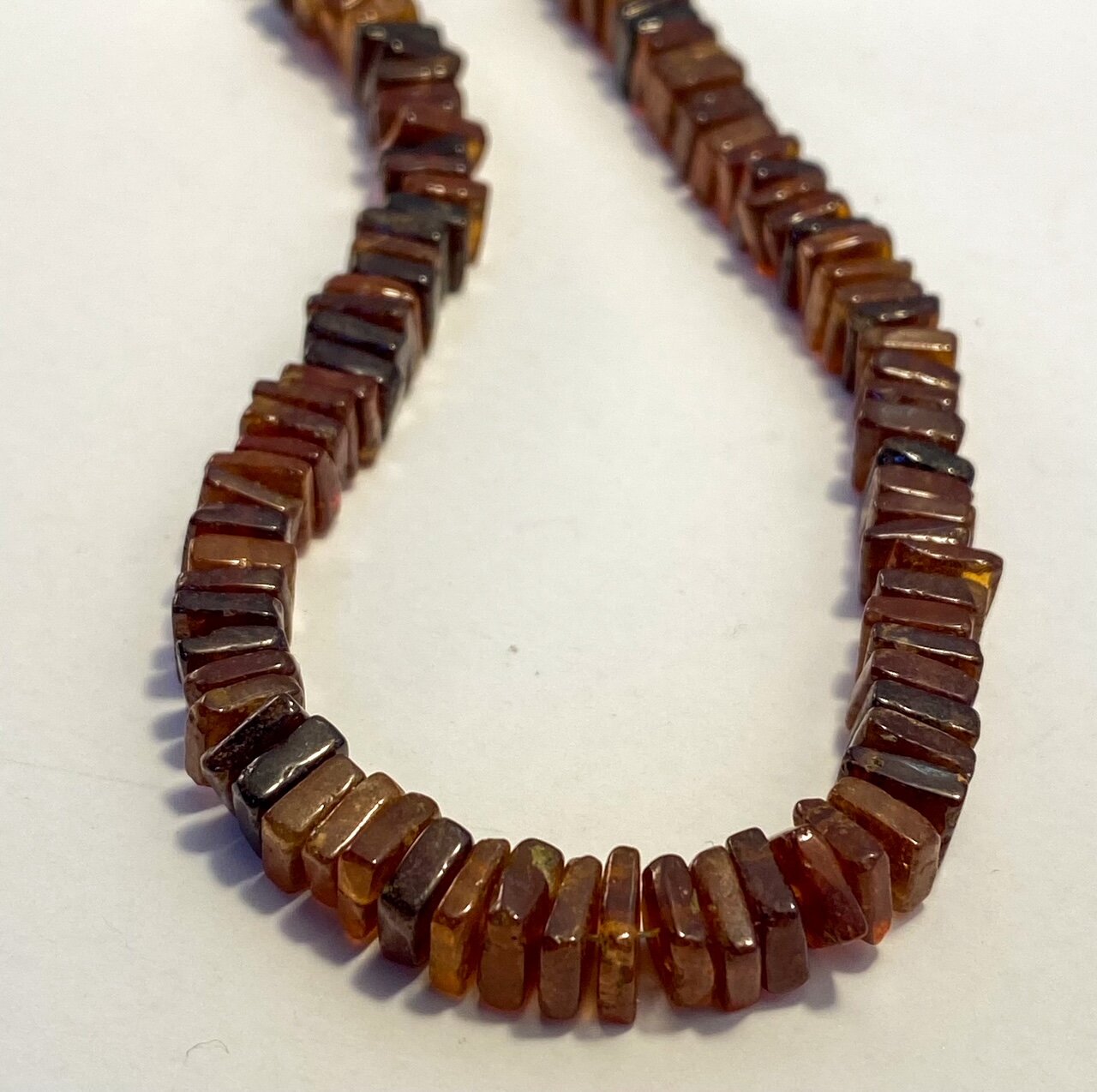 140.00 Cts 16 Inches Natural Untreated Drilled Hessonite Garnet Beads Strand 