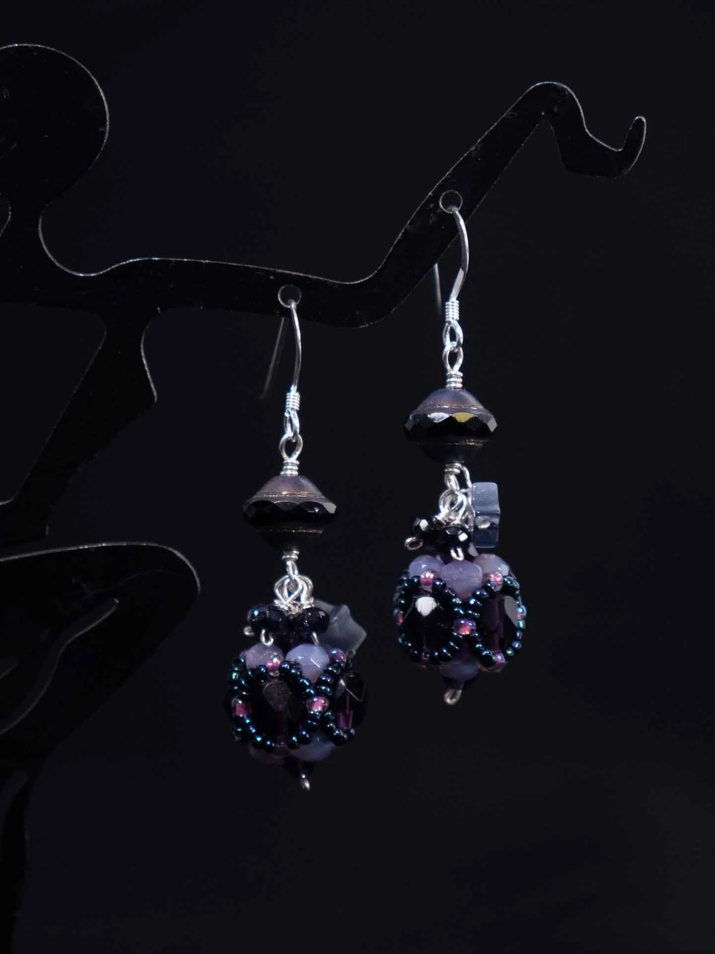 Ufo with purple, lt, pink beaded beads.jpg