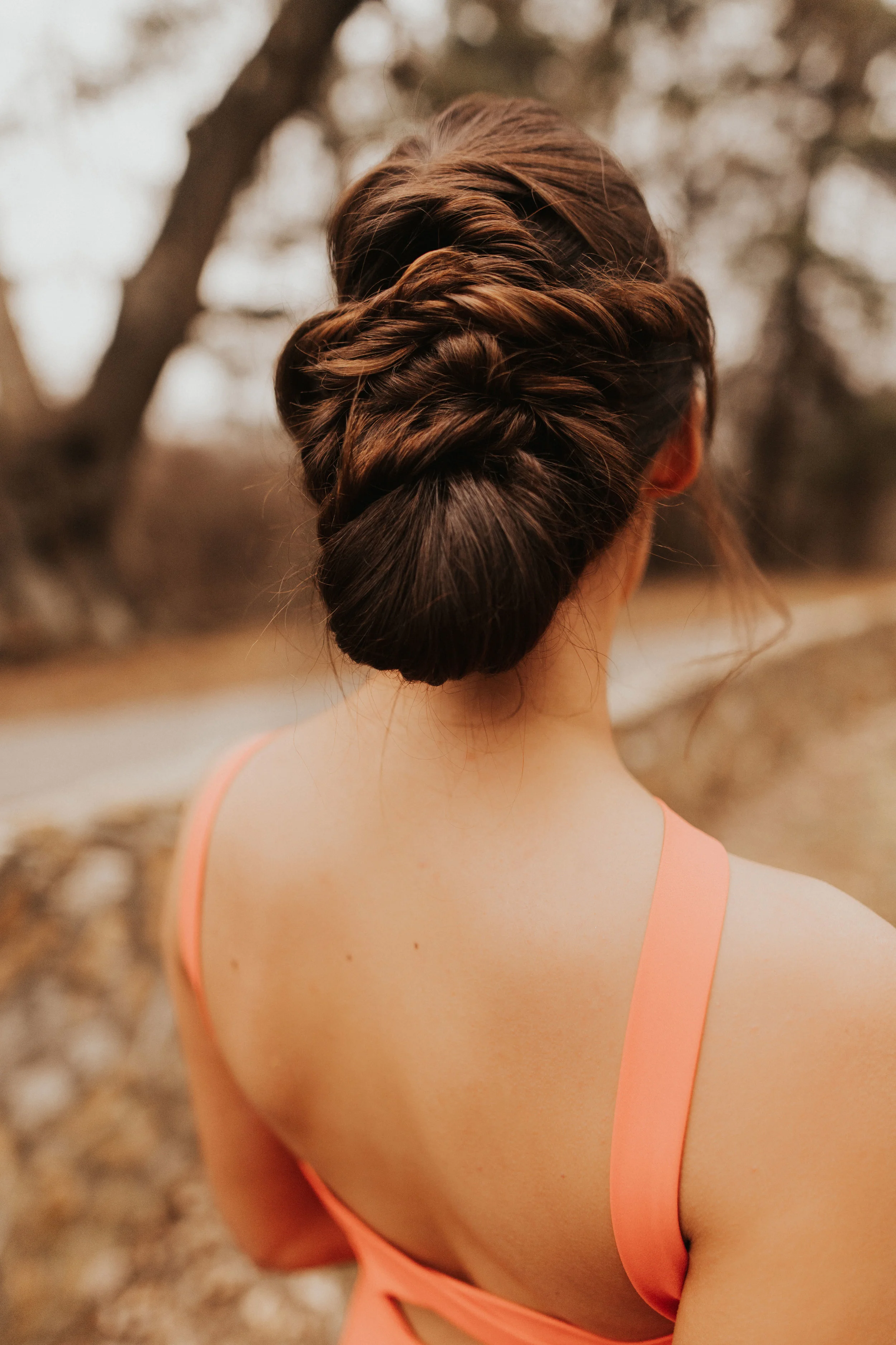 Bridesmaid updo