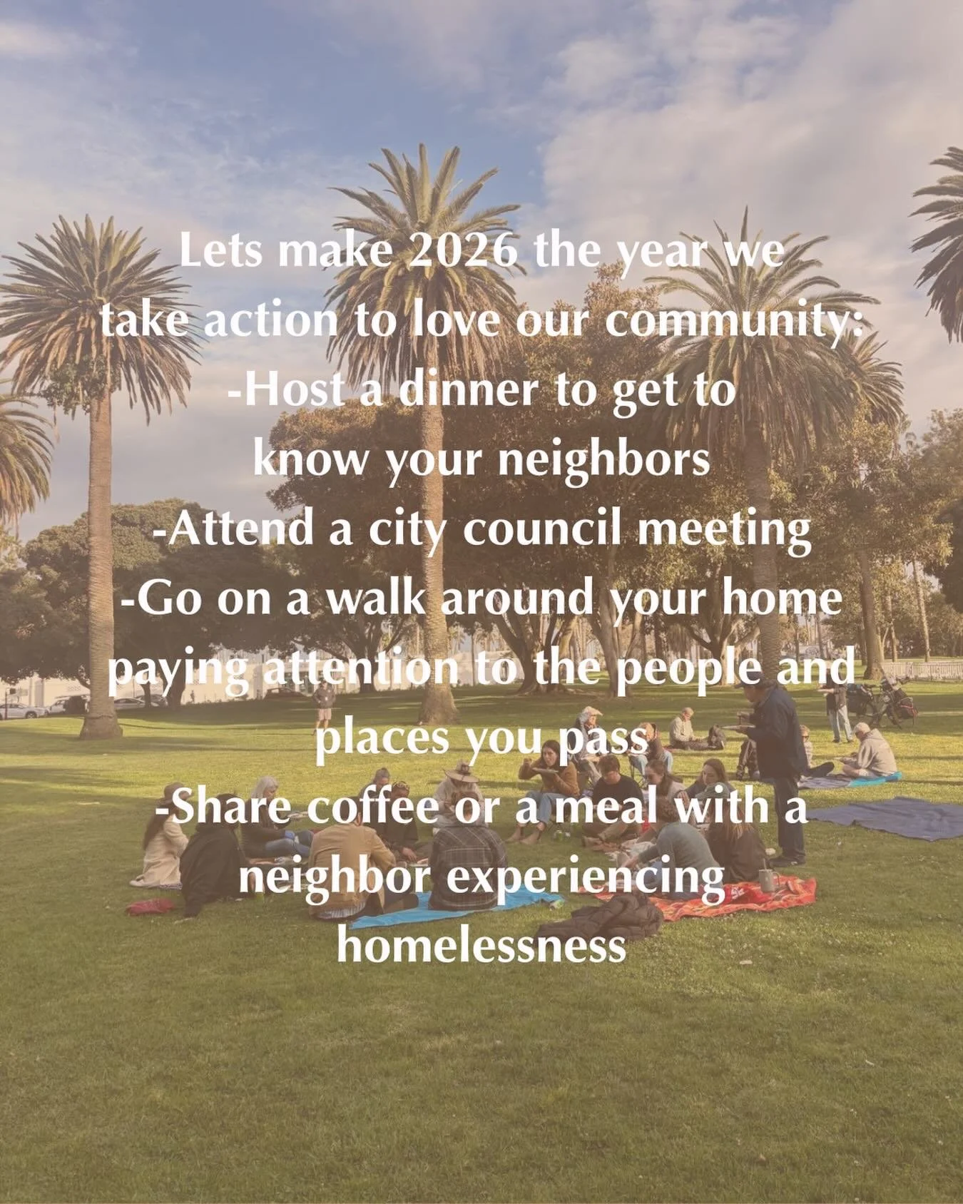 Are you ready to get involved and connected to your community this year? Just a few more ideas: 
-Participate in a @sbneighborwalks event to learn more about our city
-Host a dinner to get to know your neighbors (this doesn&rsquo;t need to be fancy)
