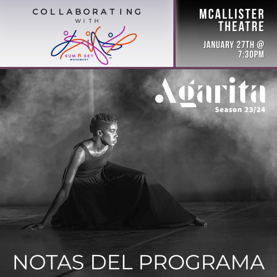      &nbsp;    

 
    AGARITA une fuerzas con TANESHA PAYNE Y eL grupo SUMRSET EN UNA COLABORACIÓN CENTRADA EN EL MOVIMIENTO corporal y CON LA PARTICIPACIÓN DEL VIOLINISTA INVITADO, BRENDAN SPELTZ.  
 




















  
  



    &nbsp;    

 
