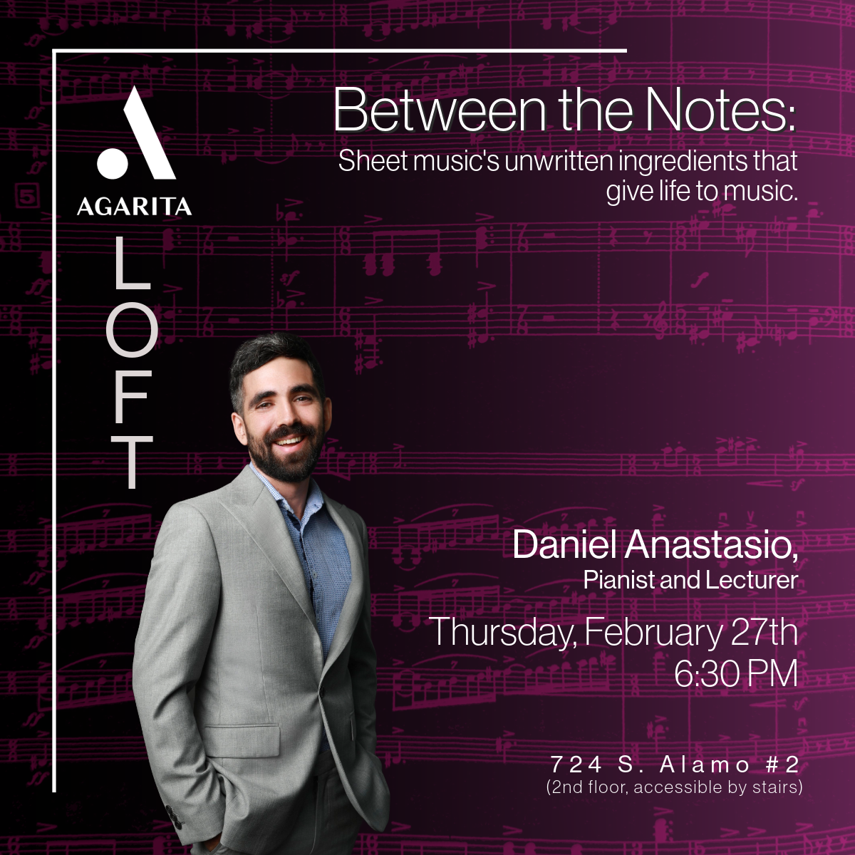 Loft Lecture: Between the Notes