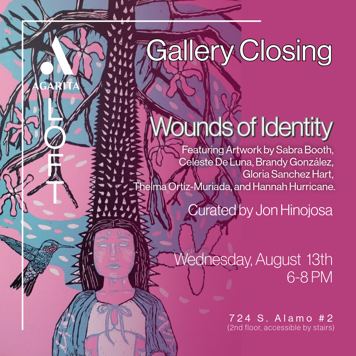 Gallery Closing: Proof - Wounds of Identity