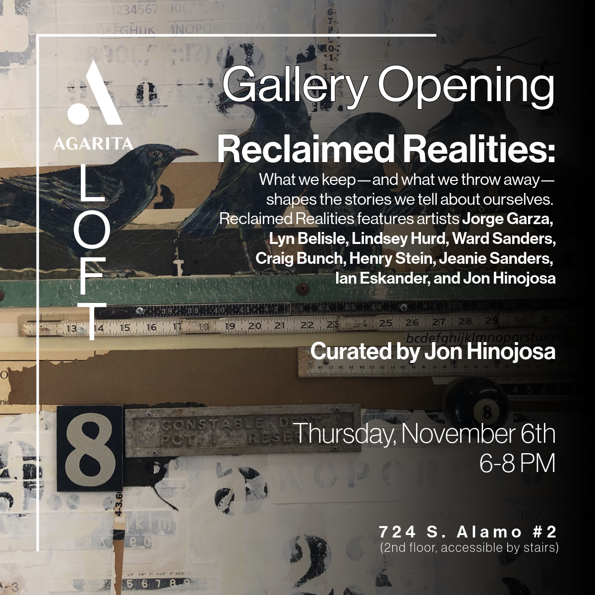 Gallery Opening: Reclaimed Realities - Assemblage Artists Exhibit