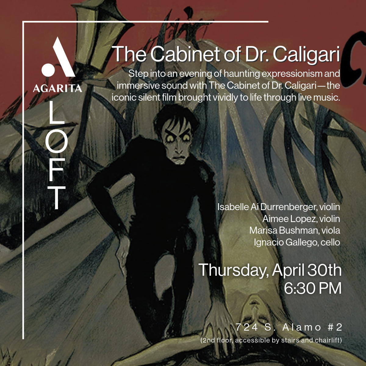 THURSDAY: The Cabinet of Dr. Caligari
