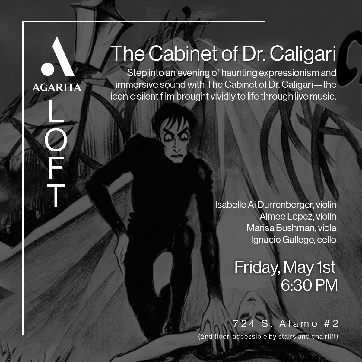 FRIDAY: The Cabinet of Dr. Caligari 