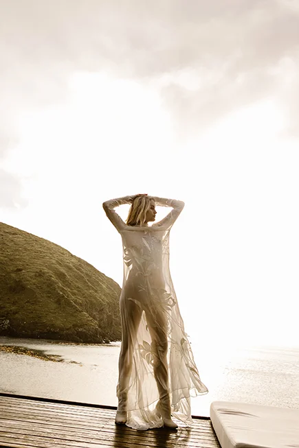 Modern bridal attire by L'eto Bridal 