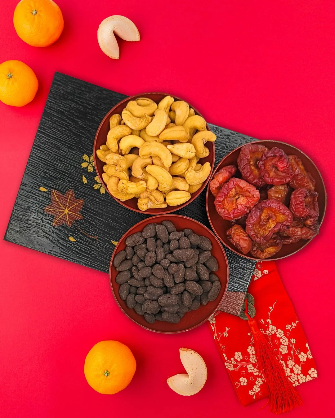 If good fortune came in a gift bag, this would be it 🧧✨ Our Prosperity Selection brings together sweet and savoury treats in our signature red gift bag &mdash; perfect for celebrating Lunar New Year. From now until 3 March, buy one in-store at Ditte