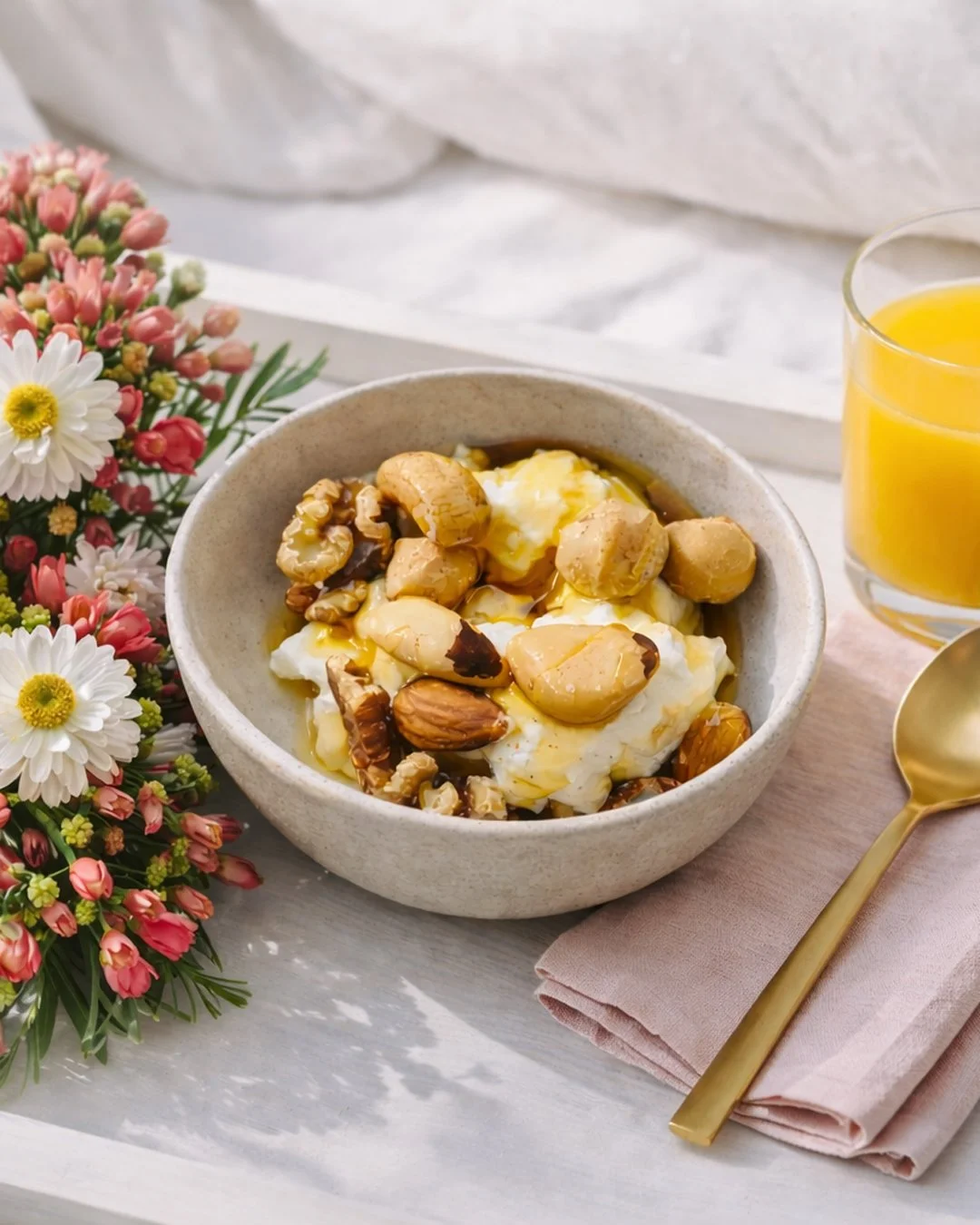 Mother&rsquo;s Day is coming 💐✨

A quiet morning, breakfast in bed, and something made with care &mdash; sometimes it&rsquo;s the simplest gestures Mum remembers most.

Our Dry Roasted Nut Mix is the perfect addition to a thoughtful start to her day
