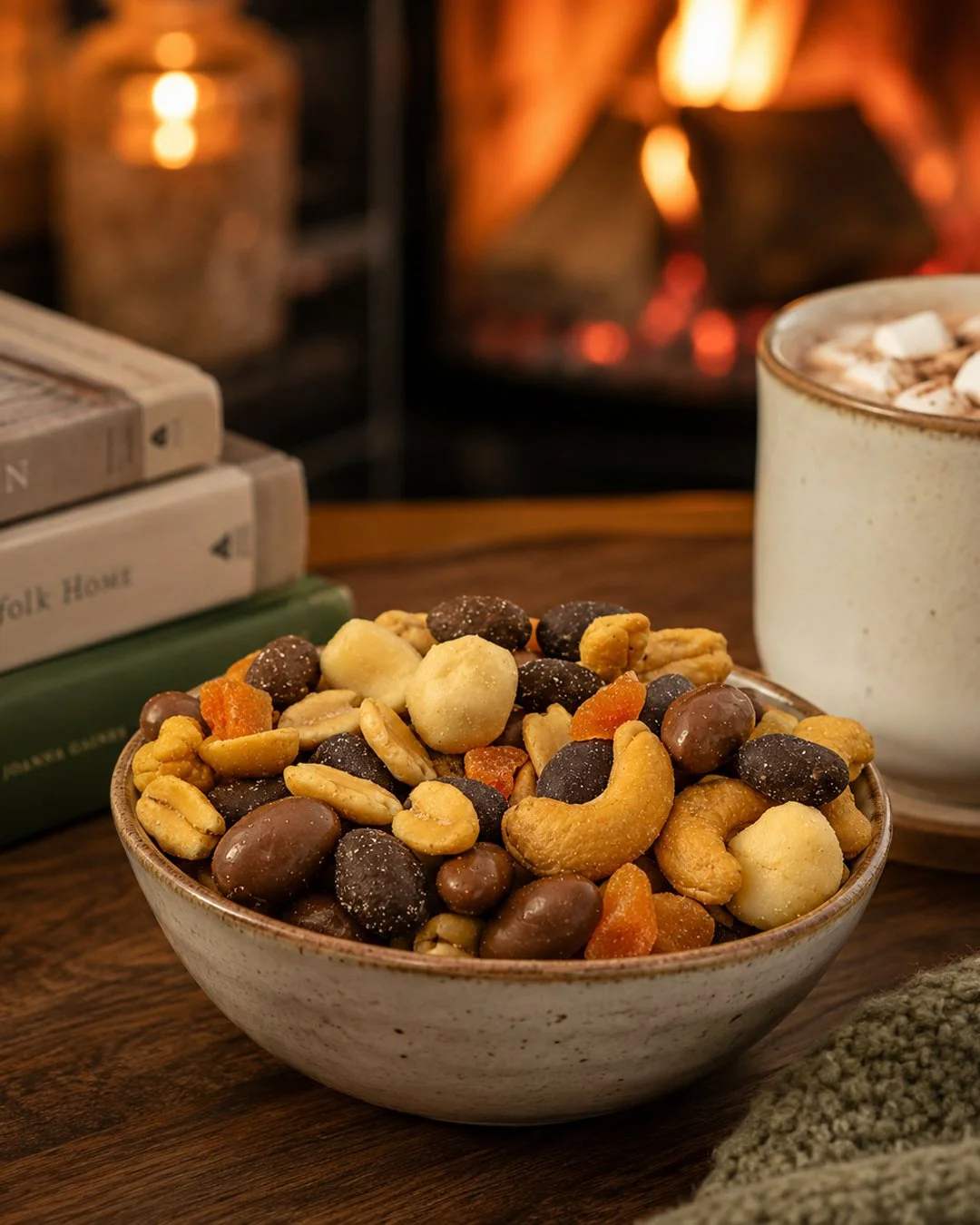 Our Games Night Mix is a customer favourite. Combining salted nuts, dried fruit and other sweet surprises, it's the sort of snack that keeps you reaching back for one more handful. As Janice recently told us, she "couldn't stop eating the Games 