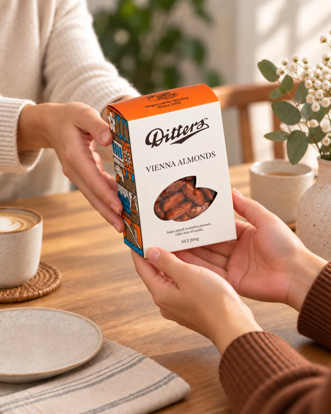 🇩🇪 The Germans have a word we rather like: Mitbringsel.

It means &ldquo;a little present&rdquo; &ndash; something you bring with you when you visit someone.

A bag of good nuts. A little chocolate. Perhaps something you know your host particularly