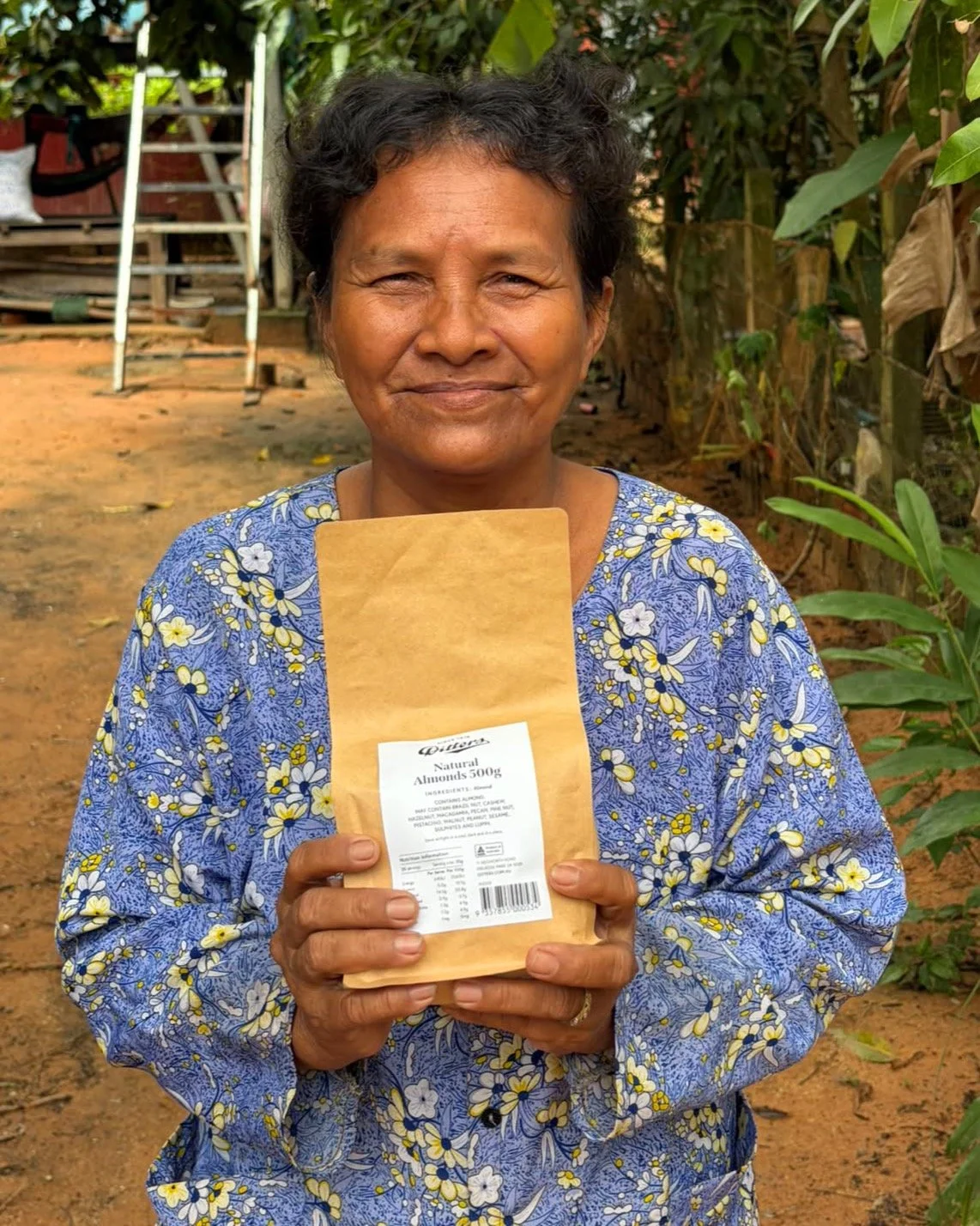 One of our customers is currently in Cambodia with Cows for Cambodia, helping deliver rice and other food to local communities. Before she left, we were pleased to donate some bags of Ditters nuts for her to take along and share.

It was wonderful to