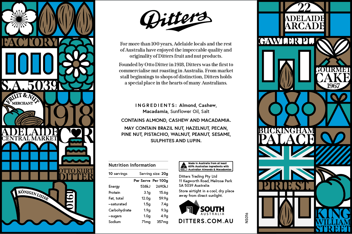 Ditters champion’s mix back and side of box