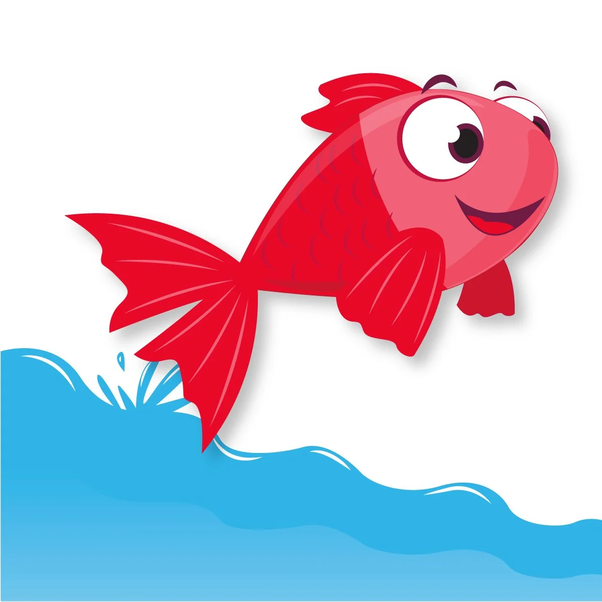 Red Fish Mascot