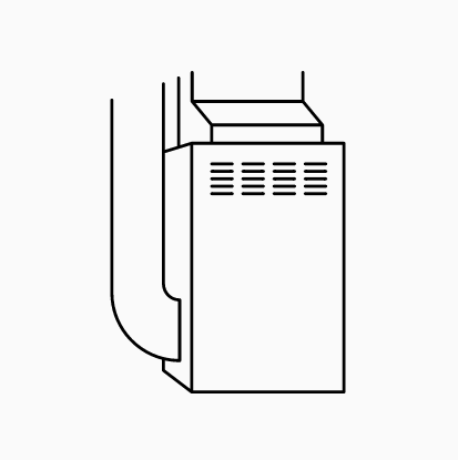  An icon of a furnace 