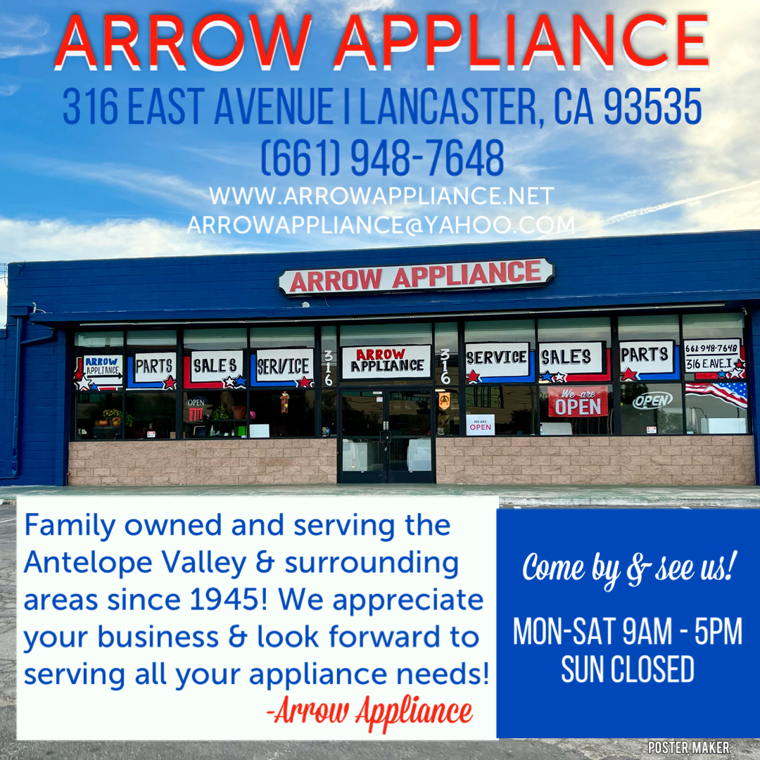 Arrow Appliance Lancaster California