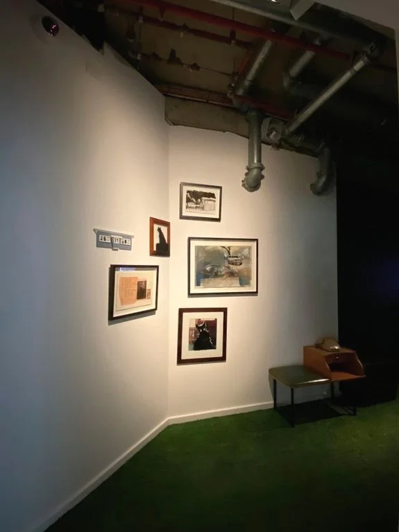 Hardenvale -our home in Absurdia,  installation shot, Wagga Wagga Regional Gallery, 2020