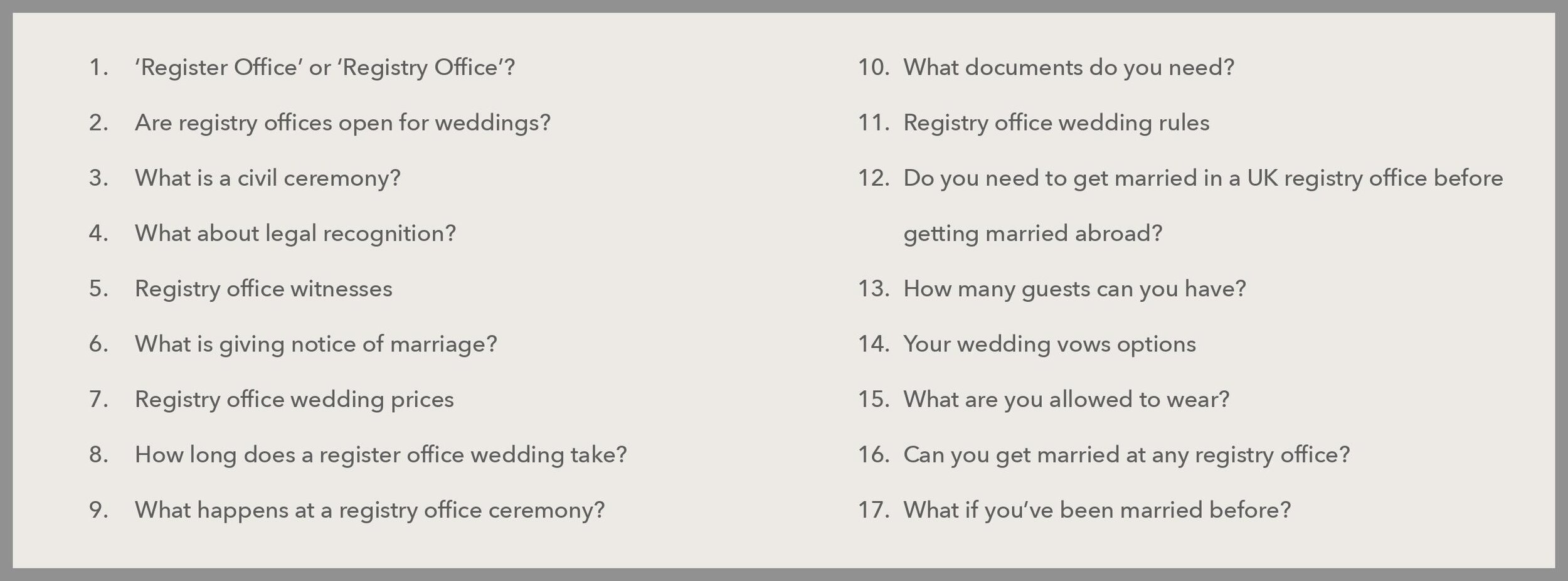 How Much Does It Cost To Get Married In Uk Registry Office