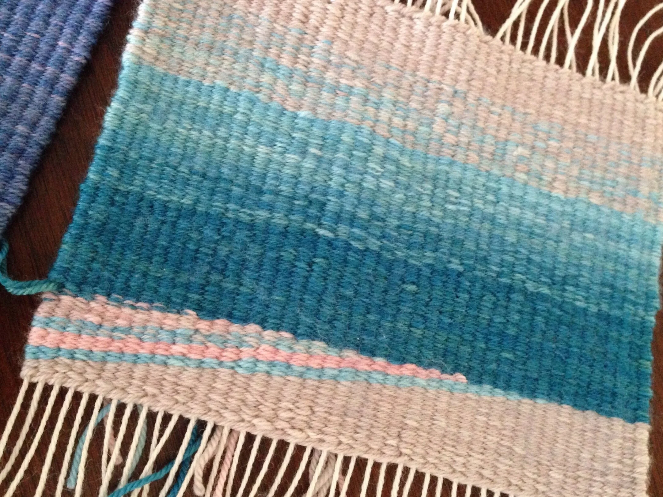 Janna’s example of the second project offered in her online School of SweetGeorgia workshop.