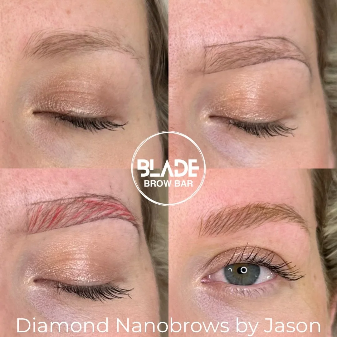 Artist: Jason
Technique: machine hairstrokes (Diamond Nanobrows - exclusive to BLADE)
Duration: 1 hour
Results: 1-3 years
Location: Sydney and Auckland

#nanobrows #machinehairstrokes #microblading