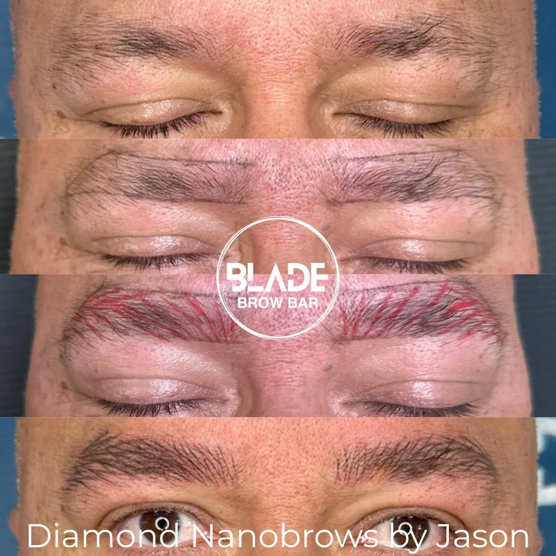 Artist: Jason
Technique: machine hairstrokes (Diamond Nanobrows - exclusive to BLADE)
Duration: 1 hour
Results: 1-3 years
Location: Sydney and Auckland

#nanobrows #machinehairstrokes #microblading