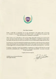 National Budget Speech Tactical