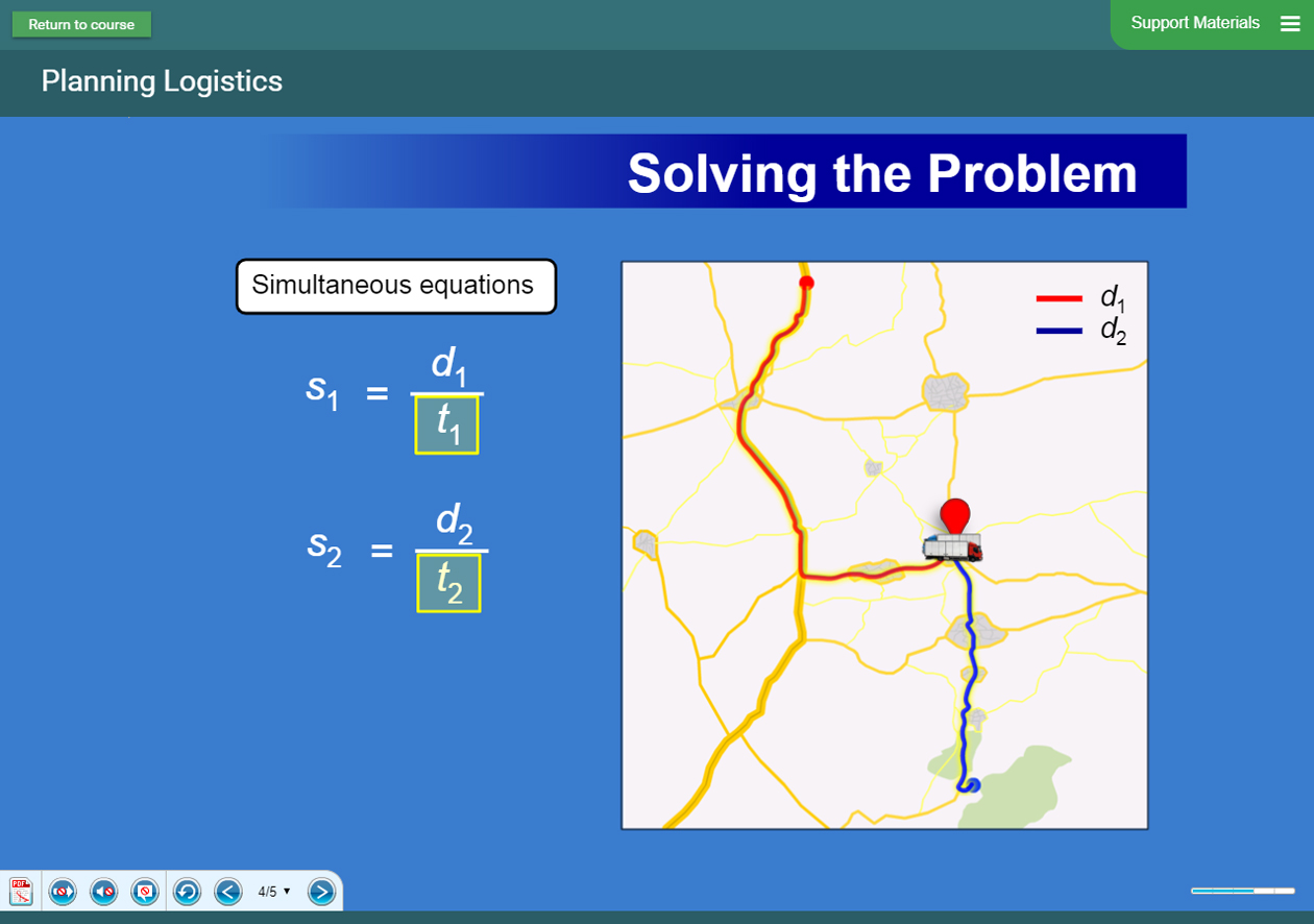 Workplace Skills STEM Software - Logistics Explorer