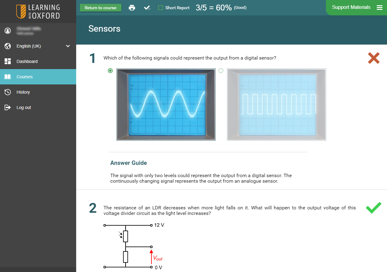 Electronics STEM Software - Assessment Quiz