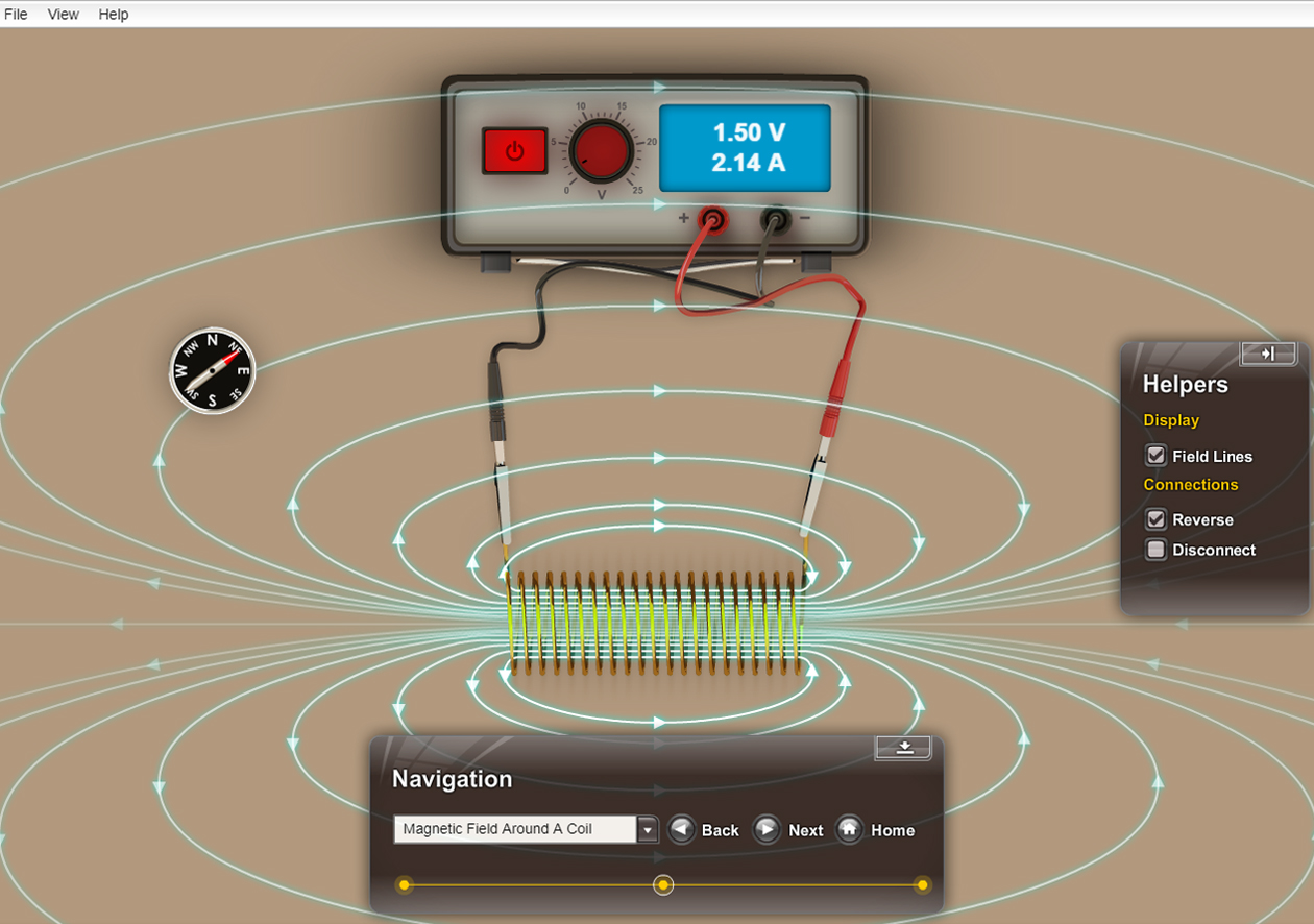 Physics Software - Electromagnetism Explorer